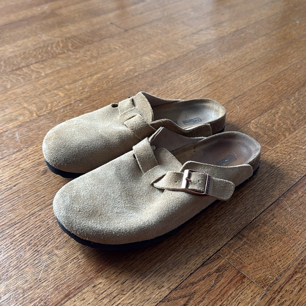 Birkenstock Boston Clogs Soft Footbed Size 38/ 7 1/2N - Picture 6 of 7